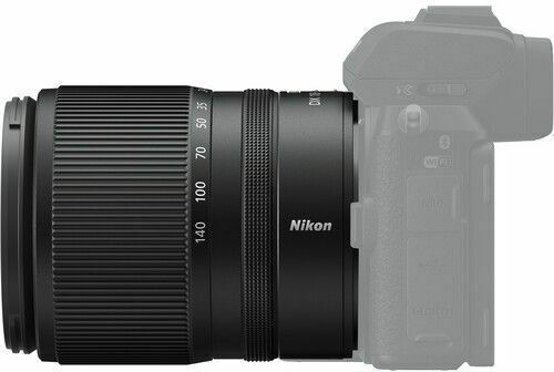 Nikon Crop Camera Lens 18-140mm F/3 5-6 3 DX VR Telephoto for Nikon Z Mount Black
