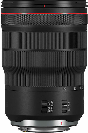 Canon Full Frame Φωτογραφικός Φακός RF 15-35mm f/2.8L IS USM Wide Angle / Wide Angle Zoom για Canon RF Mount Μαύρος