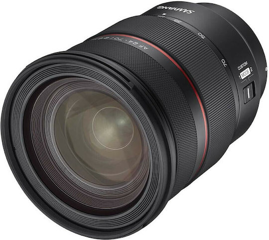 Samyang Full Frame Φωτογραφικός Φακός 24-70mm F/2.8 για Sony E Mount Μαύρος