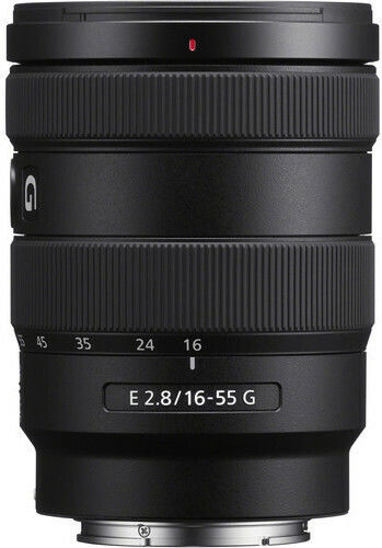 Sony Crop Camera Lens 16-55mm f/2.8 G Standard Zoom / Wide Angle for Sony E Mount Black