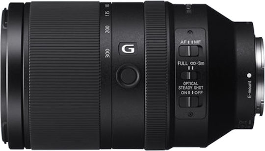 Sony Full Frame Φωτογραφικός Φακός FE 70-300mm f/4.5-5.6 G OSS Tele Zoom για Sony E Mount Μαύρος