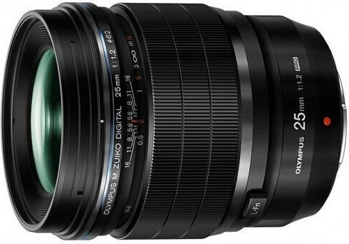 Olympus Crop Φωτογραφικός Φακός M.Zuiko ED 25mm 1:1.2 PRO Σταθερός για Micro Four Thirds (MFT) Mount Μαύρος