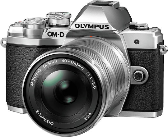 Olympus Crop Camera Lens M.Zuiko Digital ED 40-150mm f/4.0-5.6 R Standard Zoom for Micro Four Thirds (MFT) Mount Silver