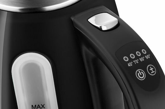 ETA Ela Digi 9598 90020 Fierbător 1.7lt 2200W Negru