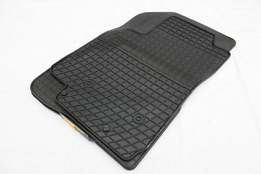 Frogum Set of Front and Rear Mats 4pcs for Opel Karl 2015 Black