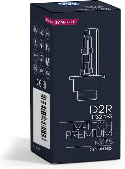 M-Tech Lămpi Autoturismului & Motocicletei Premium +30% D2R Xenon 6000K Alb rece 12-24V 35W 1buc
