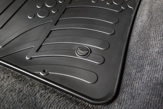 Gledring Set of Front and Rear Mats 4pcs for Opel Adam 2013 Black