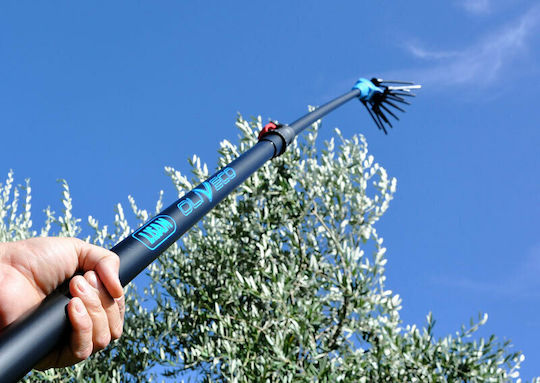 Lisam Oliveco Olive Harvester Battery 280W Type Rake with Rod 3.4m and Weight 2.7kg