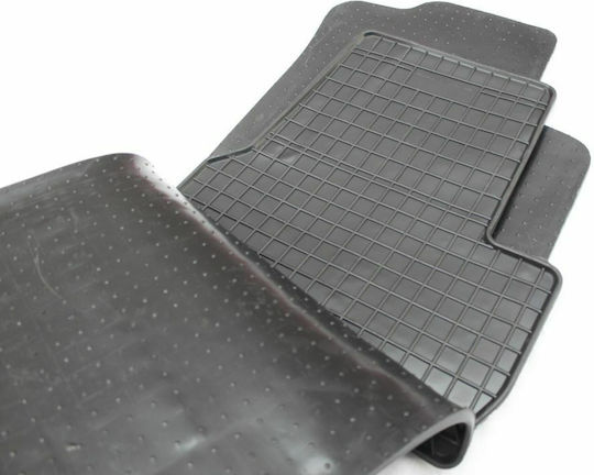 Frogum Set of Front and Rear Mats 4pcs for Citroen C3 2009-2015 Black