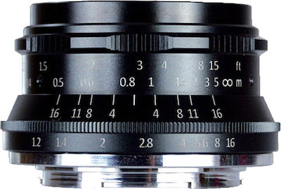 7artisans Crop Φωτογραφικός Φακός Photoelectric 35mm f/1.2 Σταθερός για Canon EF-M Mount Black