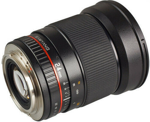 Samyang Full Frame Φωτογραφικός Φακός 24mm f/1.4 ED AS UMC Wide Angle για Sony E Mount Μαύρος
