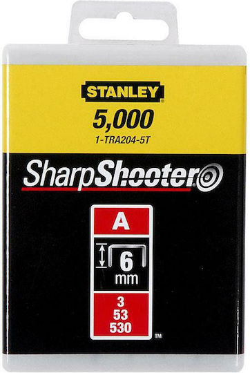 Stanley Α 5/53/530 Δίχαλα 6mm Type 53 1000τμχ