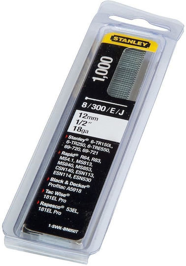 Stanley 8/300/E/J Нокти 15мм 1,02 мм 1000 бр