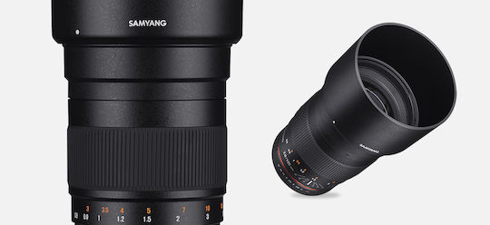 Samyang Full Frame Camera Lens 135mm f/2.0 ED UMC Telephoto for Sony E Mount Black