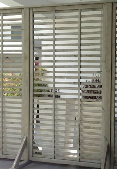 Wooden Garden Trellis in Beige Colour 100x180cm