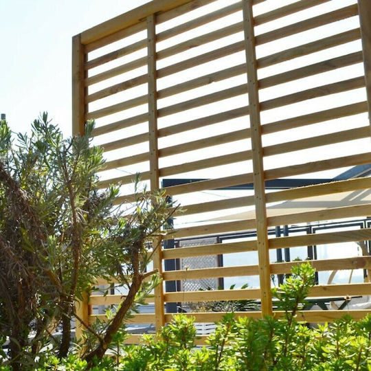 Wooden Garden Trellis in Beige Colour 100x180cm