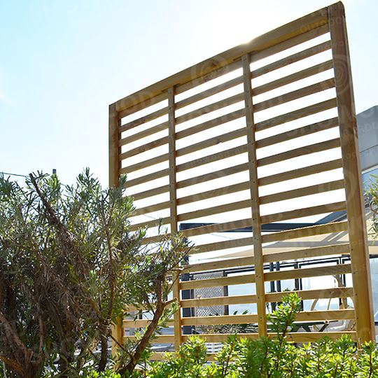 Wooden Garden Trellis in Beige Colour 100x180cm