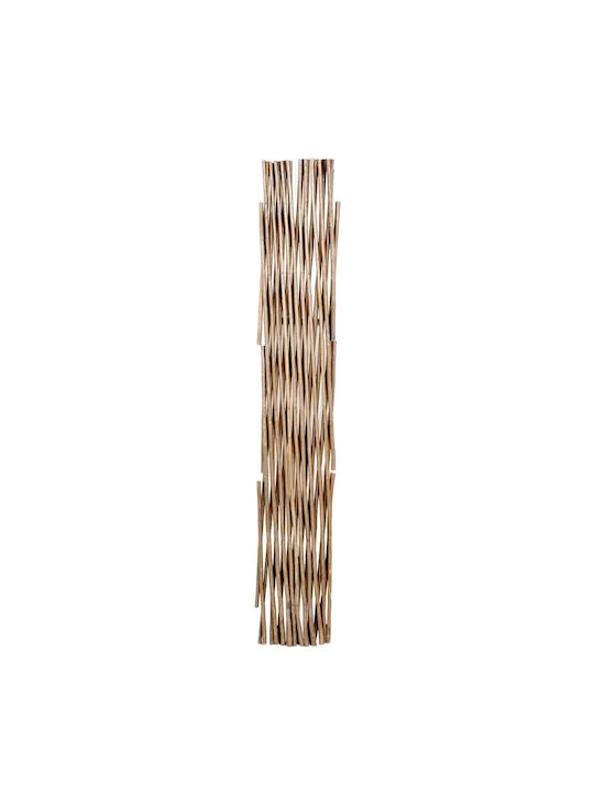 Trellis Pliabile De Grădină Din Lemn Cu Design În Grilă Rombul Maro 180x90cm 5 Piese