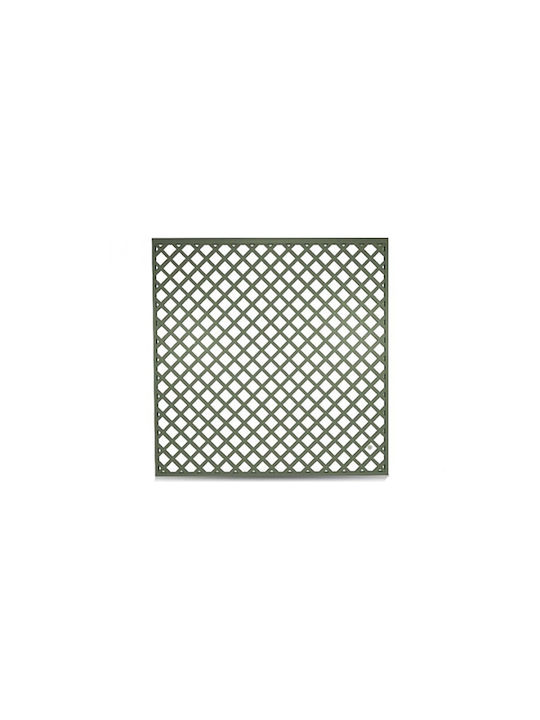 Garden Trellis Diagonal (6x6) Wood with Rhombus Grid in Beige Colour 40x180cm