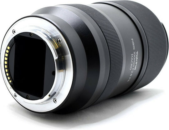 Tokina Full Frame Φωτογραφικός Φακός FiRIN 100mm f/2.8 FE Telephoto / Macro για Sony E Mount Μαύρος