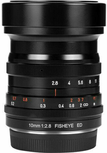 7artisans Full Frame Camera Lens Photoelectric 10mm F/2.8 Fisheye for Nikon Z Mount Black