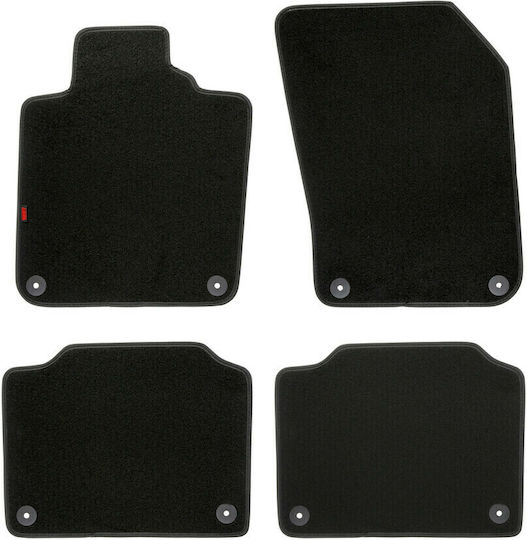 Lampa Set of Front and Rear Mats 4pcs for Volvo S90 Black