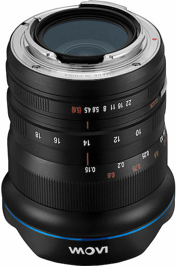 Laowa Full Frame Φωτογραφικός Φακός 10-18mm f/4.5-5.6 Zoom Ultra-Wide Zoom για Sony E Mount Μαύρος