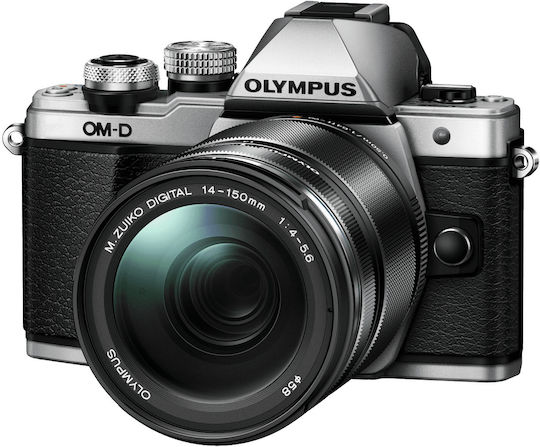 Olympus Crop Φωτογραφικός Φακός M.ZUIKO Digital ED 14-150mm 1:4.0-5.6 II Standard / Standard Zoom για Micro Four Thirds (MFT) Mount Μαύρος