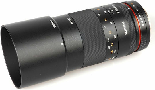 Samyang Full Frame Camera Lens 100mm f/2.8 ED UMC Telephoto / Macro for Sony E Mount Black
