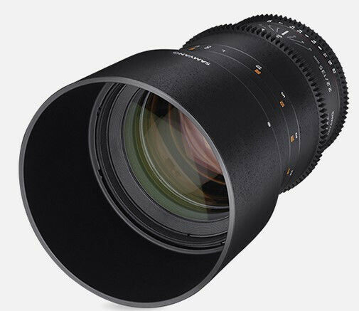 Samyang Full Frame Φωτογραφικός Φακός 135mm T2.2 ED UMC VDSLR Telephoto για Nikon F Mount Μαύρος
