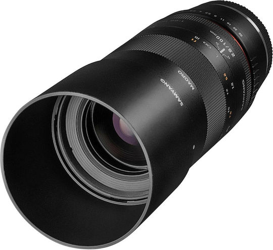 Samyang Full Frame Camera Lens 100mm f/2.8 ED UMC Telephoto / Macro for Sony E Mount Black