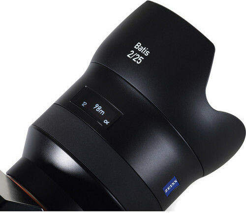 Zeiss Cadru complet Obiectiv Foto Batis 25mm f/2 Unghi larg pentru Montura Magazin online Sony E Black