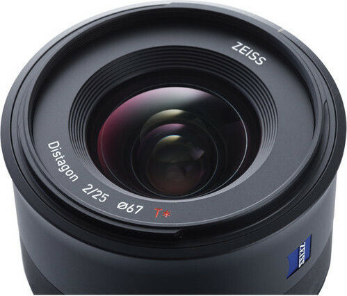 Zeiss Cadru complet Obiectiv Foto Batis 25mm f/2 Unghi larg pentru Montura Magazin online Sony E Black