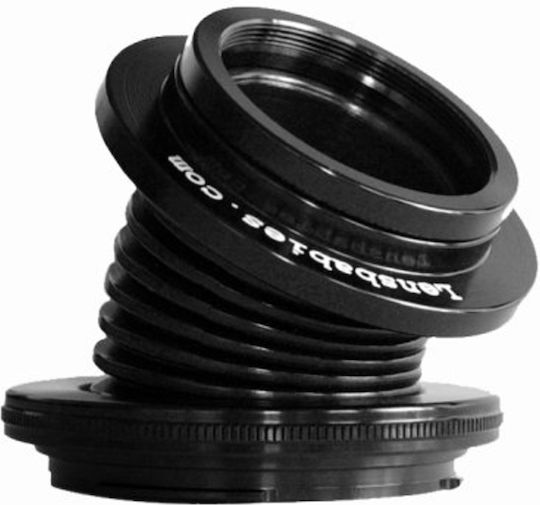 Lensbaby Full Frame Φωτογραφικός Φακός Velvet 28mm f/2.5 Wide Angle για Nikon F Mount Μαύρος