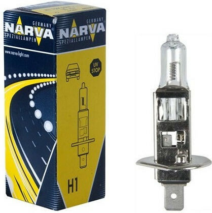Narva Λάμπα Αυτοκινήτου Standard H1 Αλογόνου 12V 55W 1τμχ