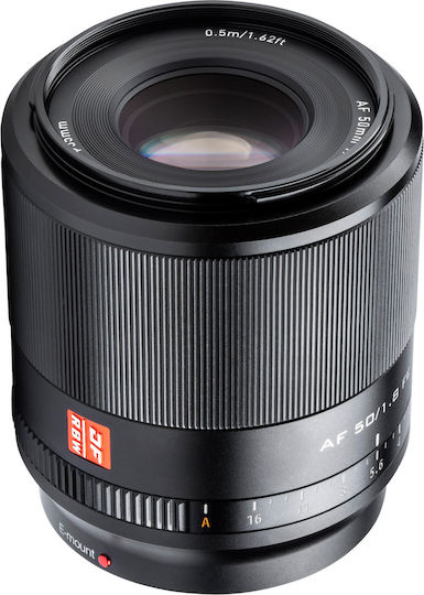 Viltrox Full Frame Camera Lens AF 50mm f/1.8 Fixed for Sony E Mount Black