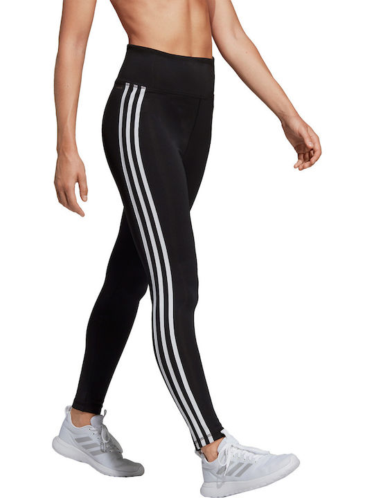 adidas Design 2 Move 3 Stripes Training Κολάν Μαύρο