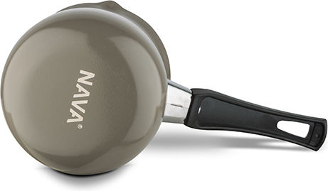 Nava Aluminum Coffee Pot Duboko Grey Non-Stick 480ml