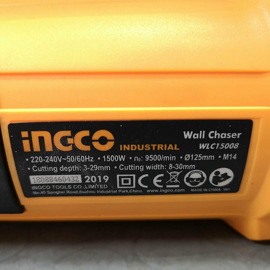 Ingco Wall Chaser 1500W with Suction System