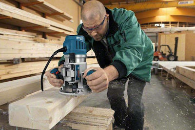 Bosch GMF 1600 CE Professional Einstechfräser mit Geschwindigkeitsregelung und mit Absaugsystem