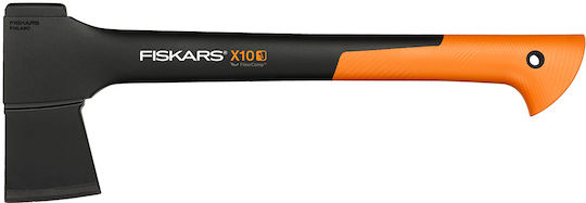 Fiskars S X10 Axt Zerkleinerung Länge 44.5cm und Gewicht 1000gr mit Fiberglasgriff