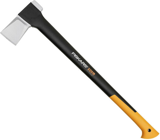 Fiskars XL X25 Axe Splitting Length 77.4cm and Weight 2400gr with Fiberglass Handle
