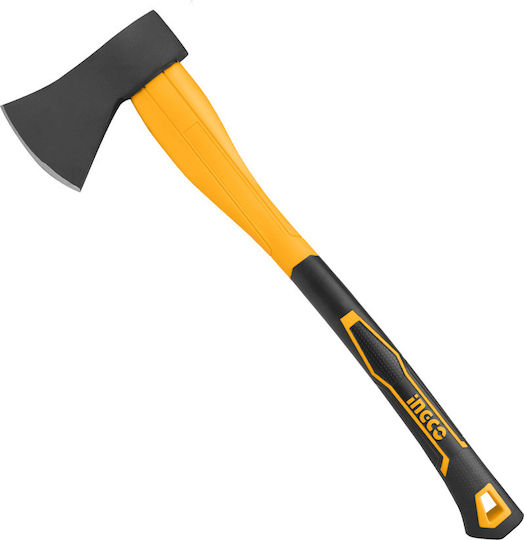 Ingco HAX0206008 Topor De Distrugere Lungime 35cm și Greutate 600gr cu Mâner Din Fibra De Sticlă