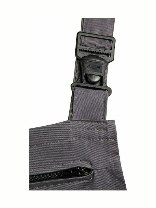 Axon Work Coverall Dungarees Gray Γκρι