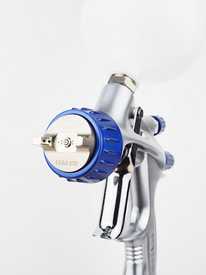 Italco Shine 1 LVMP Air Spray Paint Gun LVMP Floating Tumbler 1.3mm
