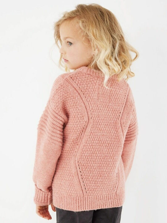 Kinderpullover Langarm Rosa