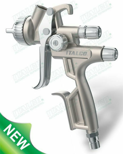 Italco Gloss X1 LVMP Air Spray Paint Gun LVMP Floating Tumbler 1.6mm