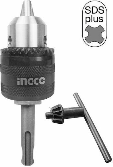 Ingco KC1301.1 Mandrină cu cheie & Adaptor SDS (1/2") 13"