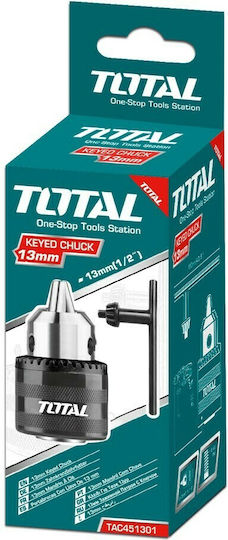 Total Drill Chuck with Key TAC451301
