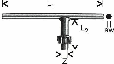 Bosch Chuck Wrench 1607950041